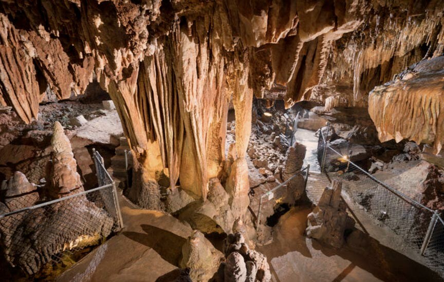 Onyx Cave in Eureka Springs Arkansas