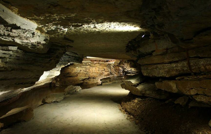 War Eagle Cavern on Beaver Lake