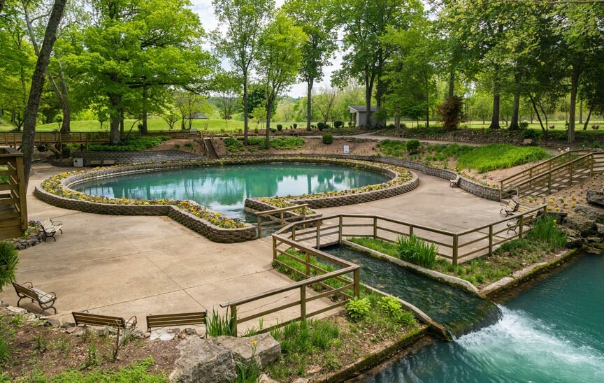 Visit Eureka Springs' Natural Springs