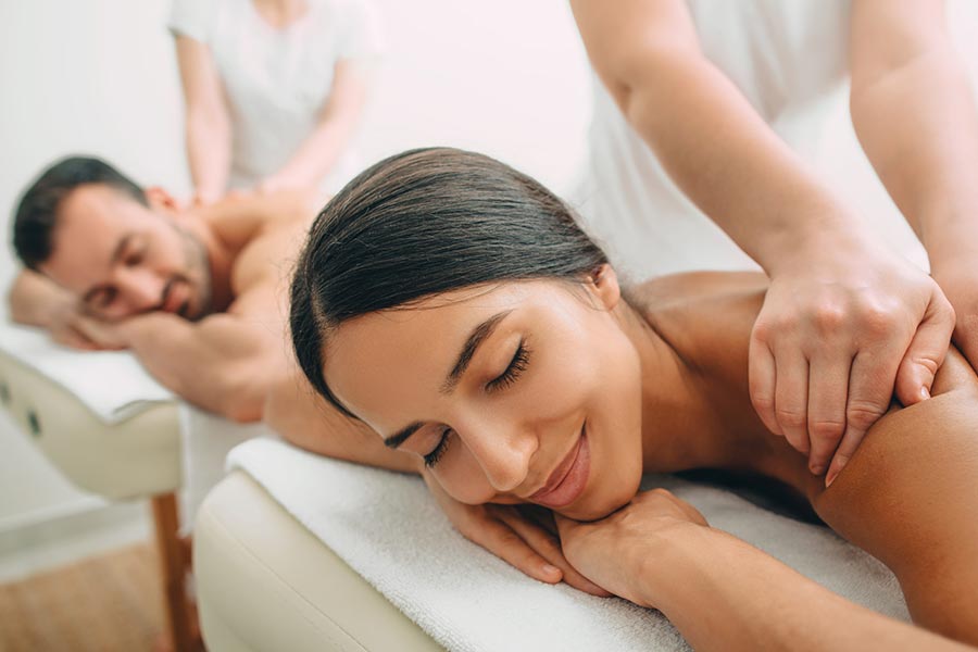 enjoy a relaxing couples massage